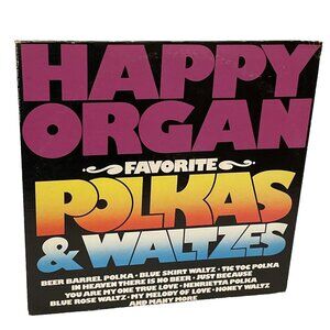 Happy Organ Favorite Polkas & Waltzes (Vinyl, 1976) Sunnyvale 9330-302 VG+ LP